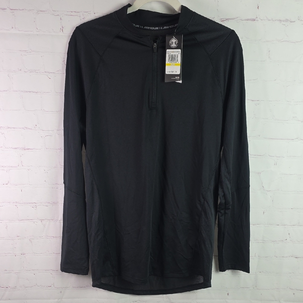 Under Armour Men's Dark Gray Long Sleeve Shirt